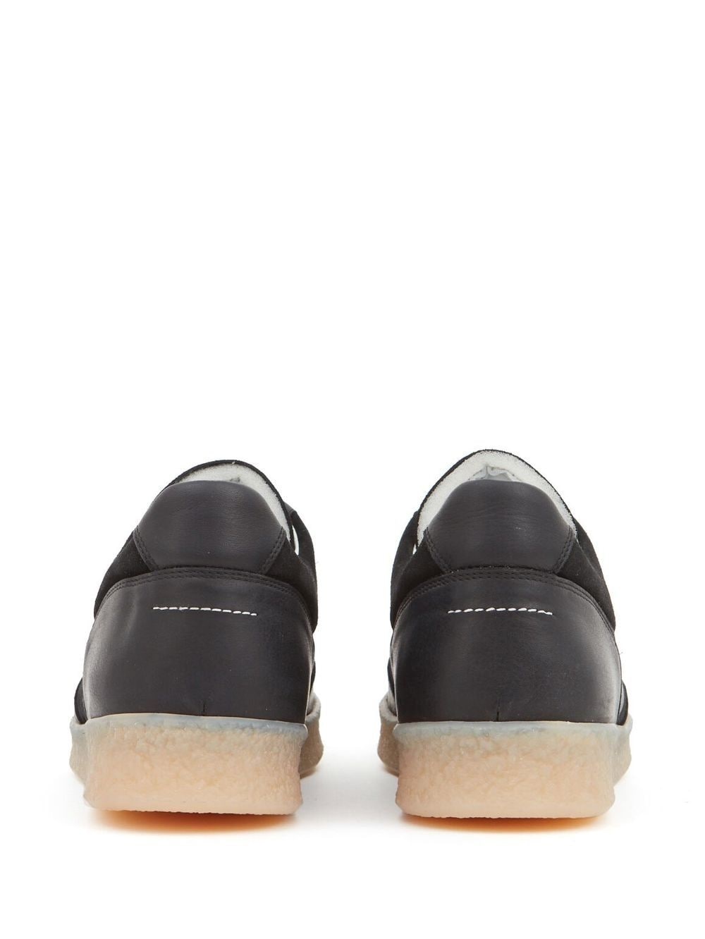 lace-up low-top sneakers - 3