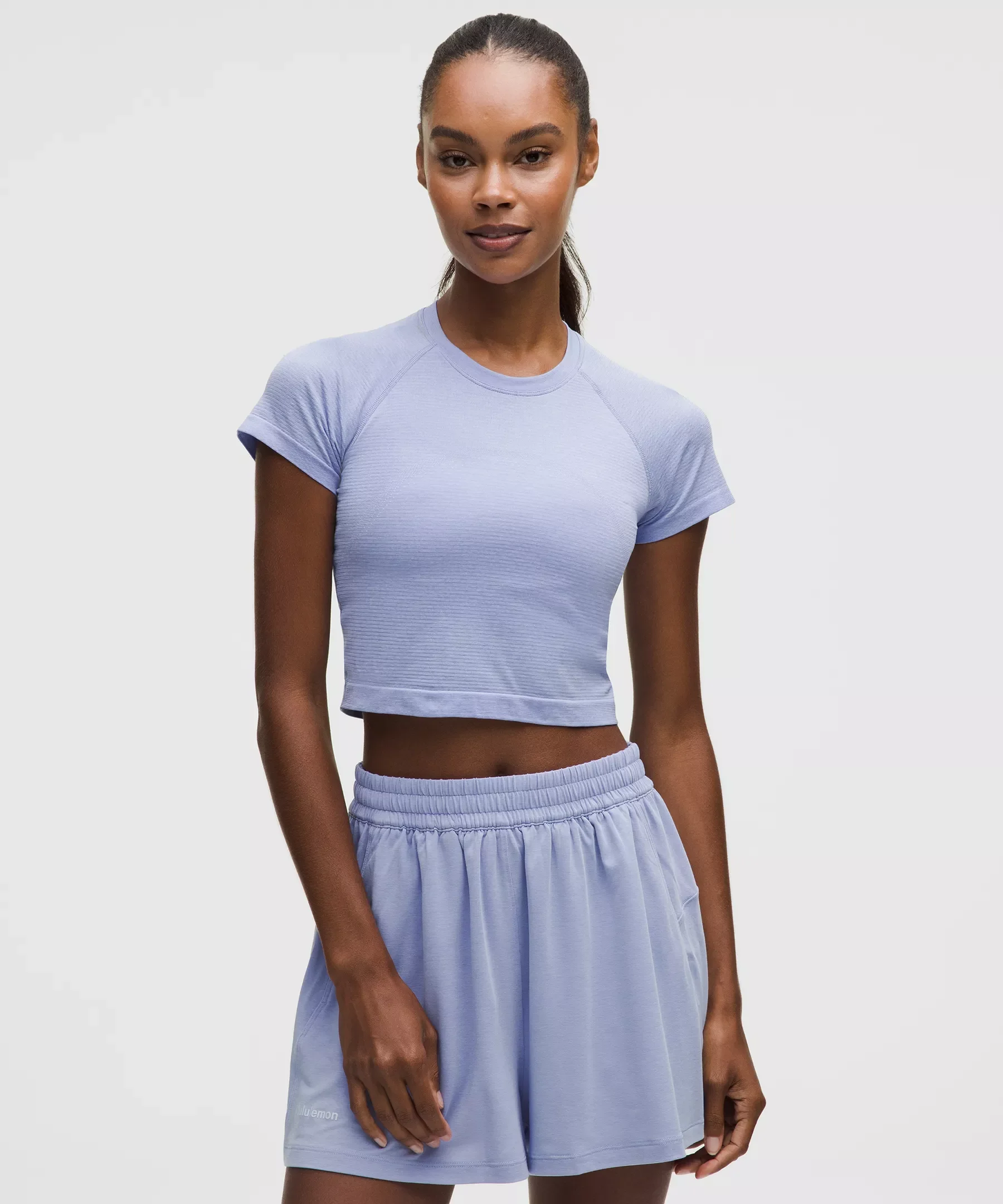 Swiftly Tech Cropped Short-Sleeve Shirt 2.0 - 1