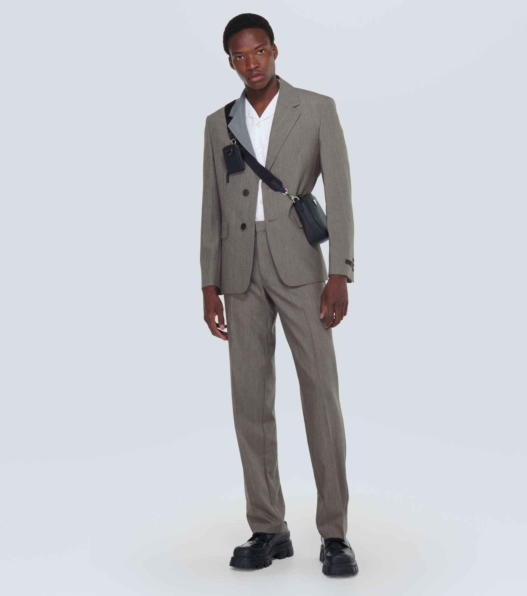 Mohair slim pants - 2