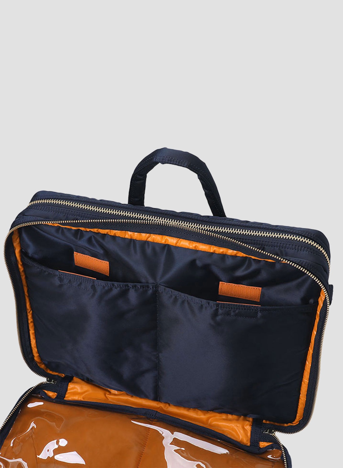 Porter-Yoshida & Co Tanker 2Way Briefcase in Iron Blue - 10