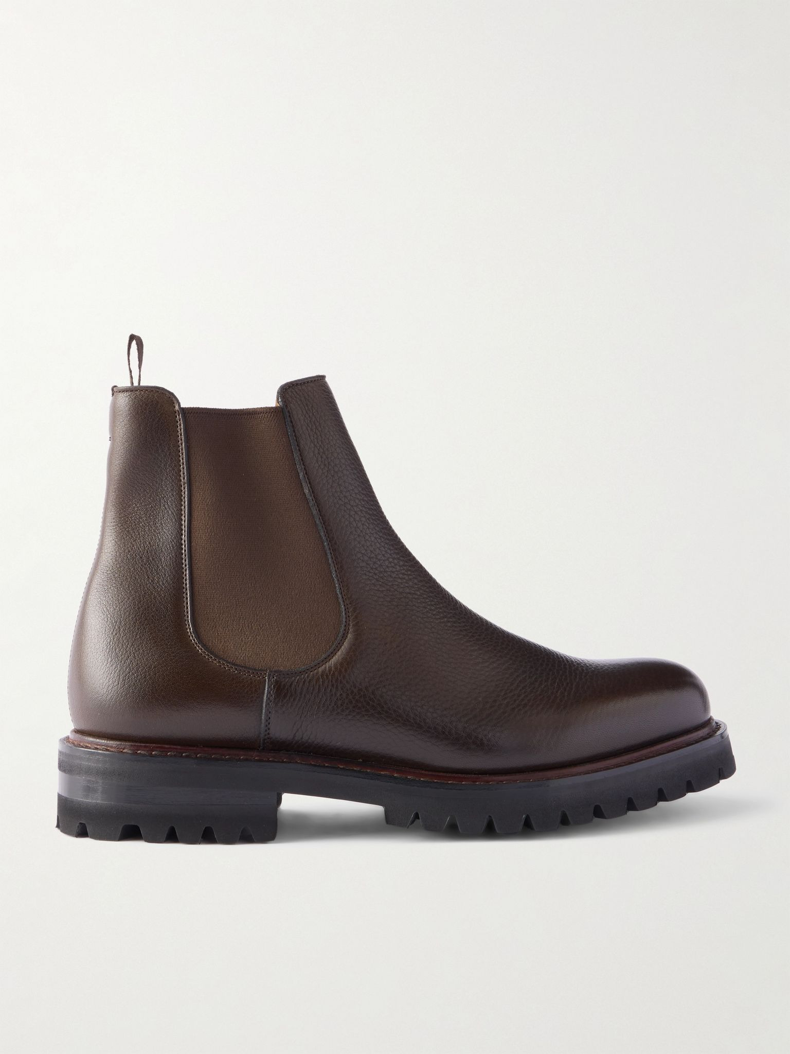 Cornwood 3 Full-Grain Leather Chelsea Boots Dark brown - 1