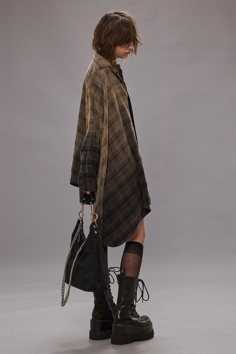 DRAPED FRONT SHIRT 1