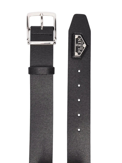 PHILIPP PLEIN buckled leather belt outlook