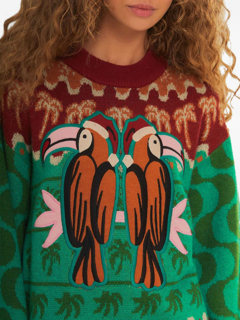 Christmas Toucans sweater - 3