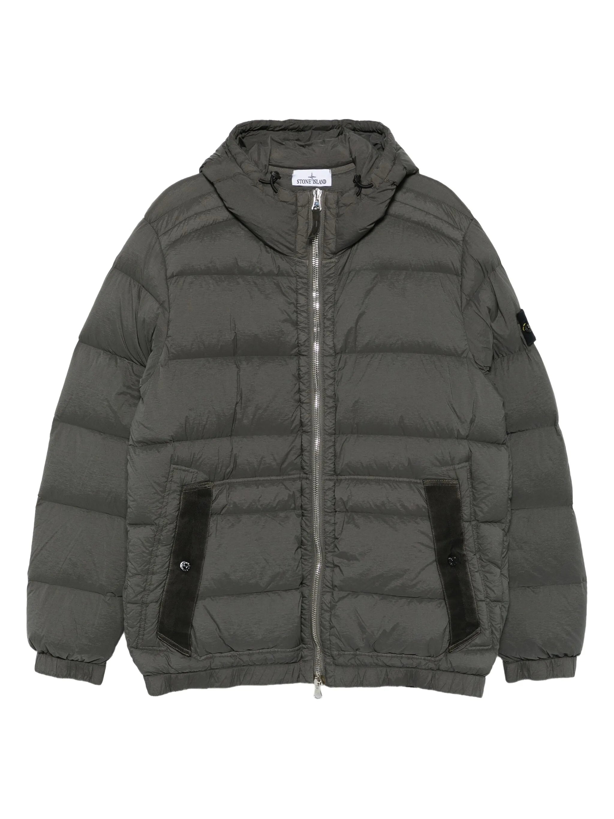 Stone Island Seamless Tunnel Hooded Puffer Jacket - 1