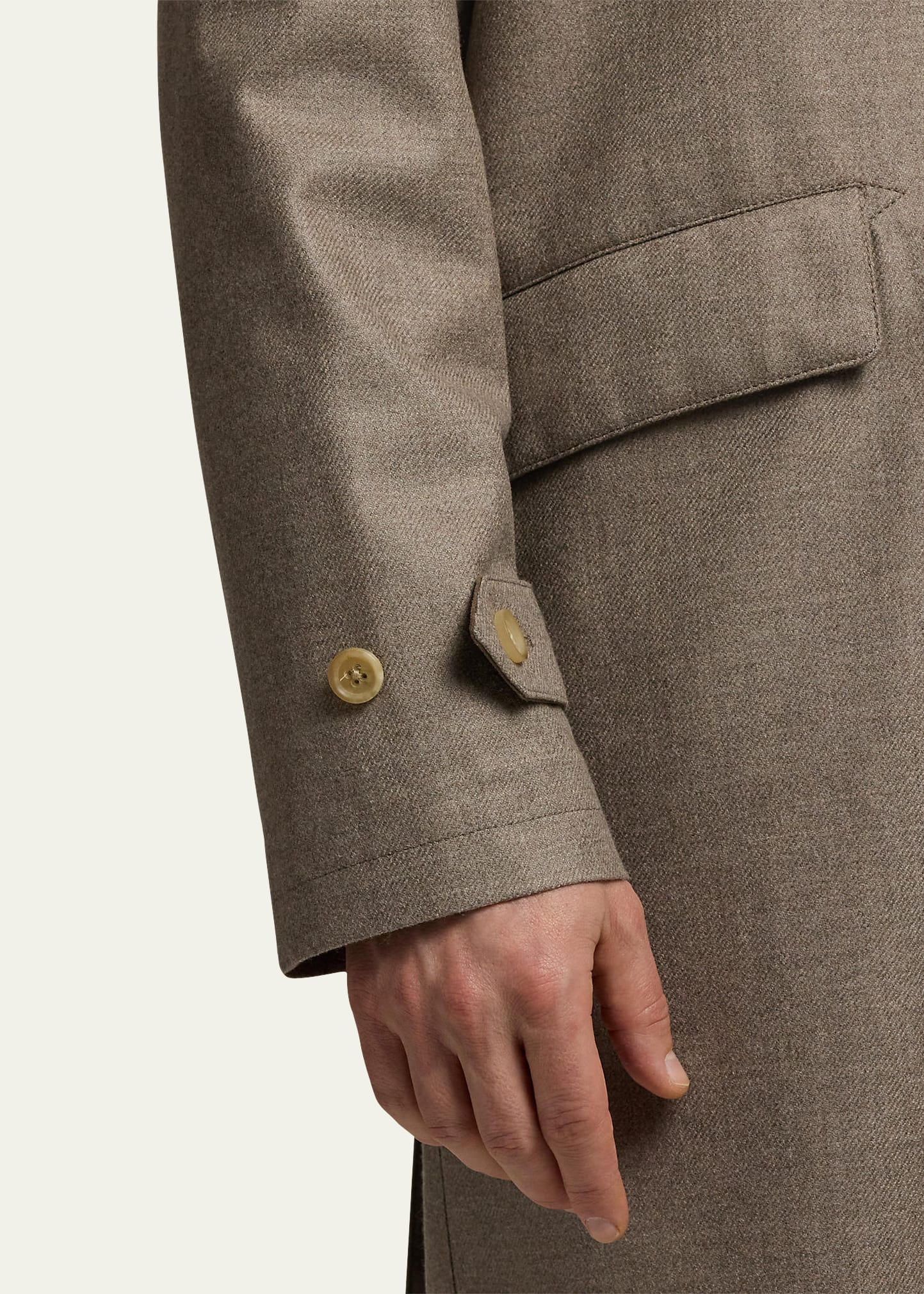 Men's Waldridge Wool and Cashmere Walking Coat - 5