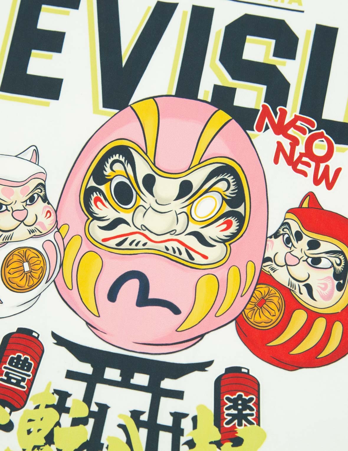 DARUMA BUDDIES PRINT T-SHIRT - 12