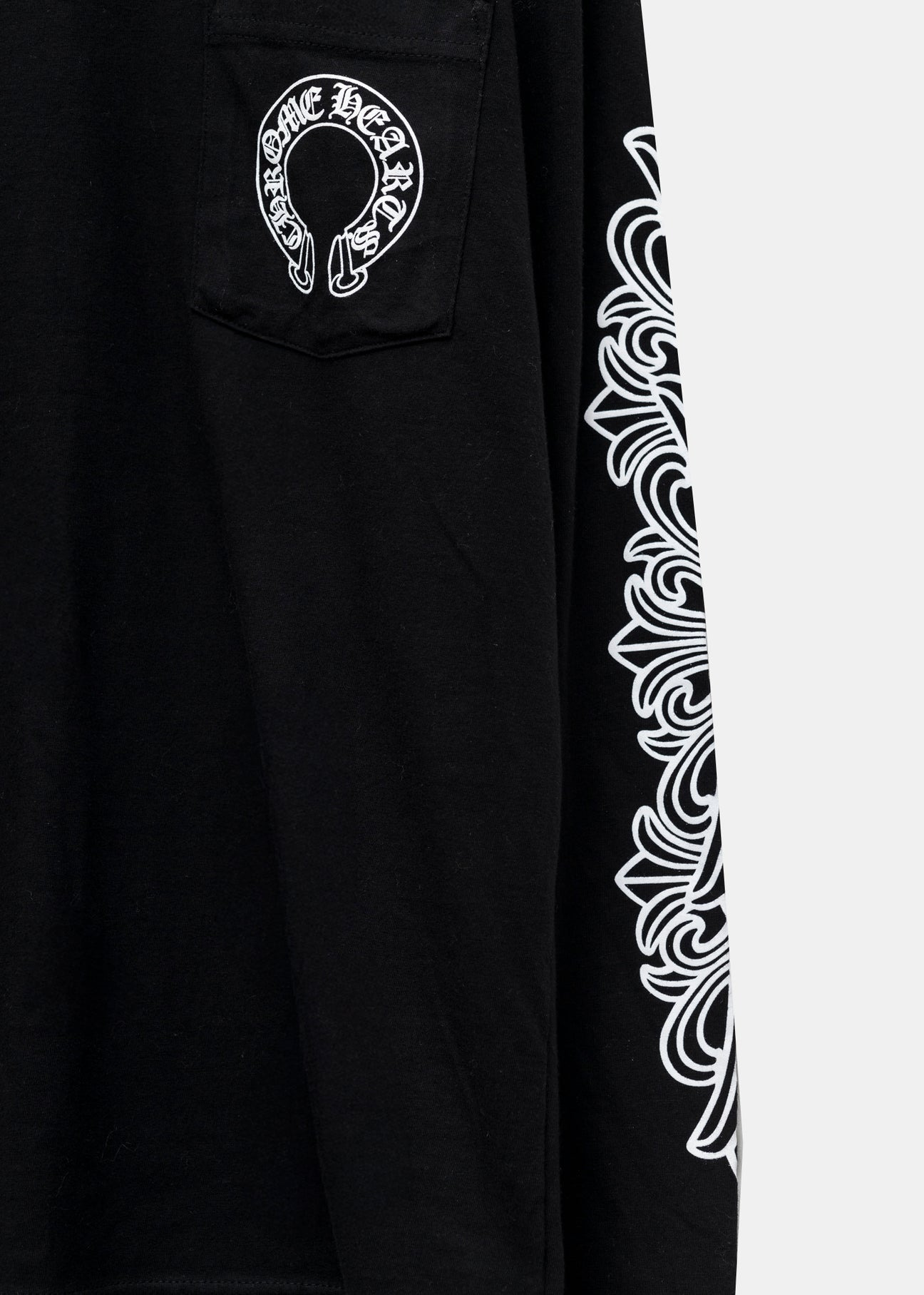 Chrome Hearts Cream Henley Open Leg Thermal Sweatpants - 3