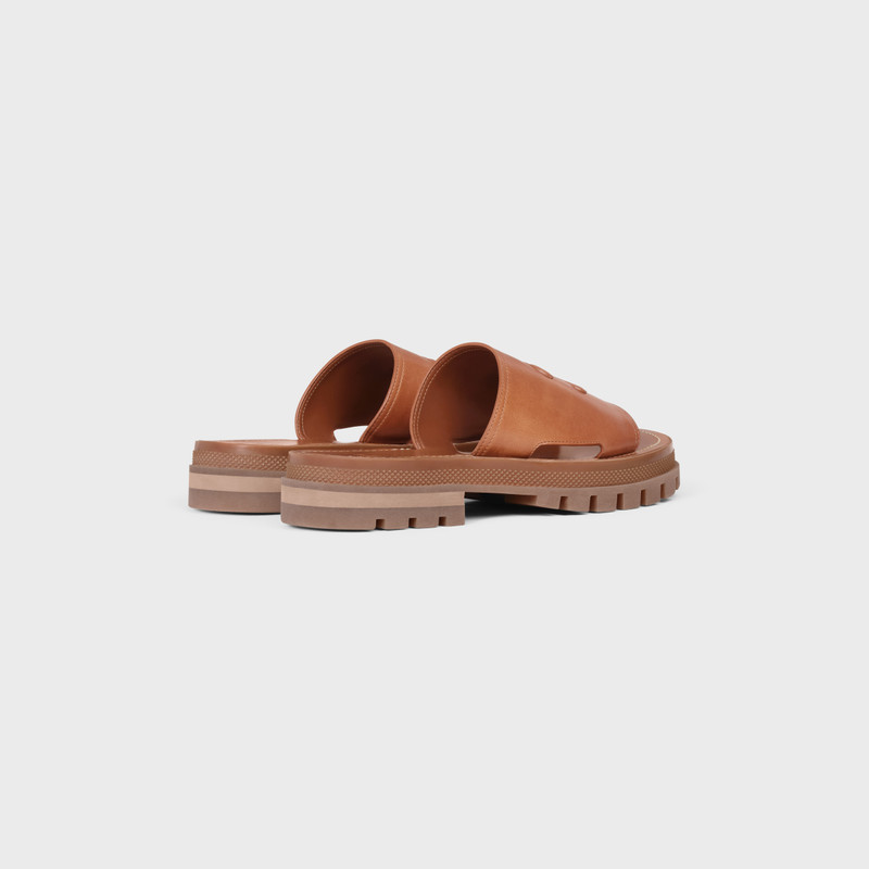 CELINE CLEA TRIOMPHE SLIDE in CALFSKIN outlook