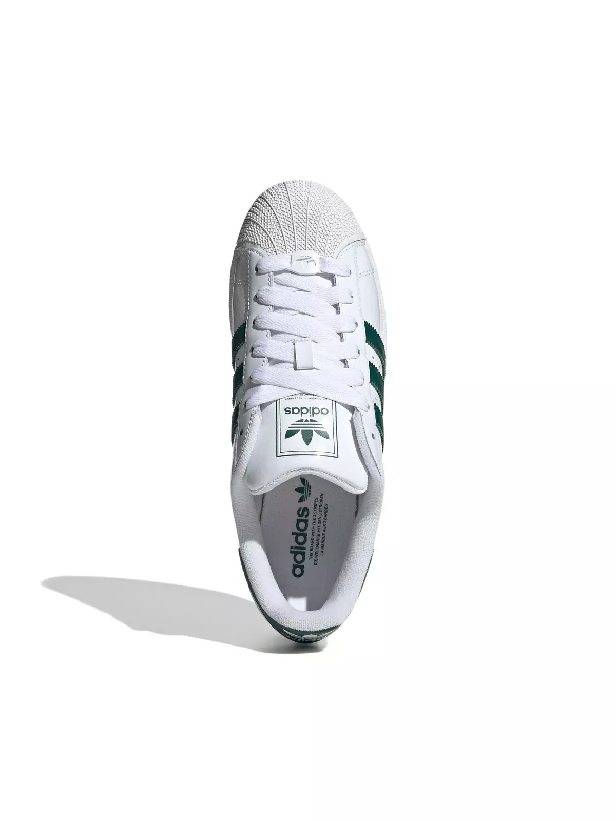 Originals Superstar II "Ftwr White/Collegiate Green/Ftwr White" Unisex Shoe - 5