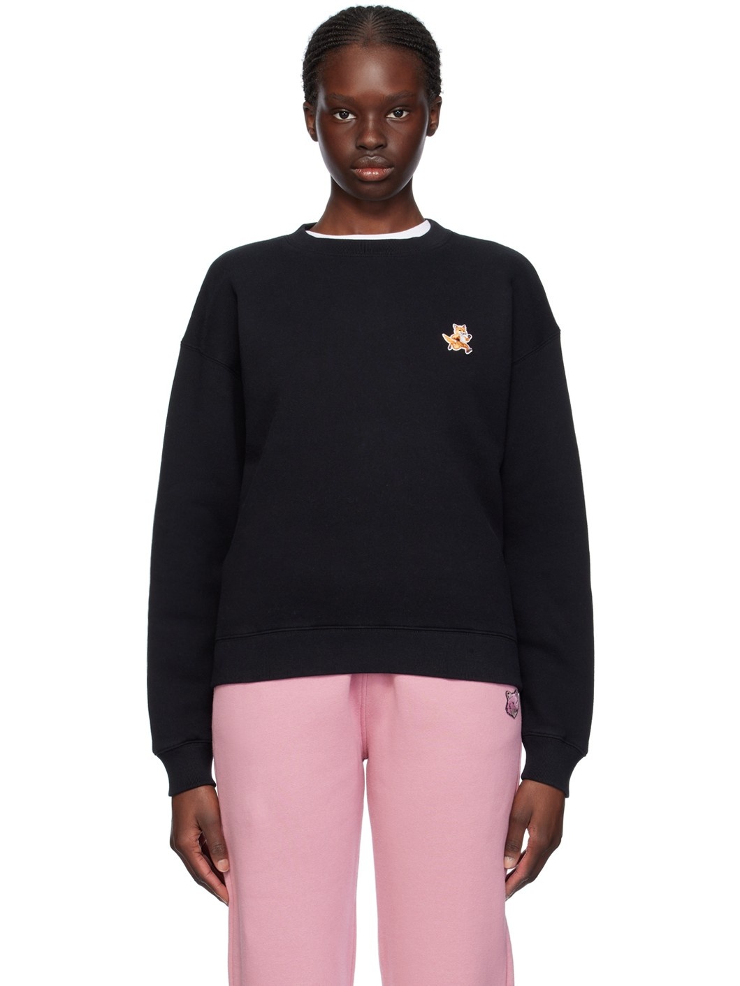 Black Speedy Fox Sweatshirt - 1
