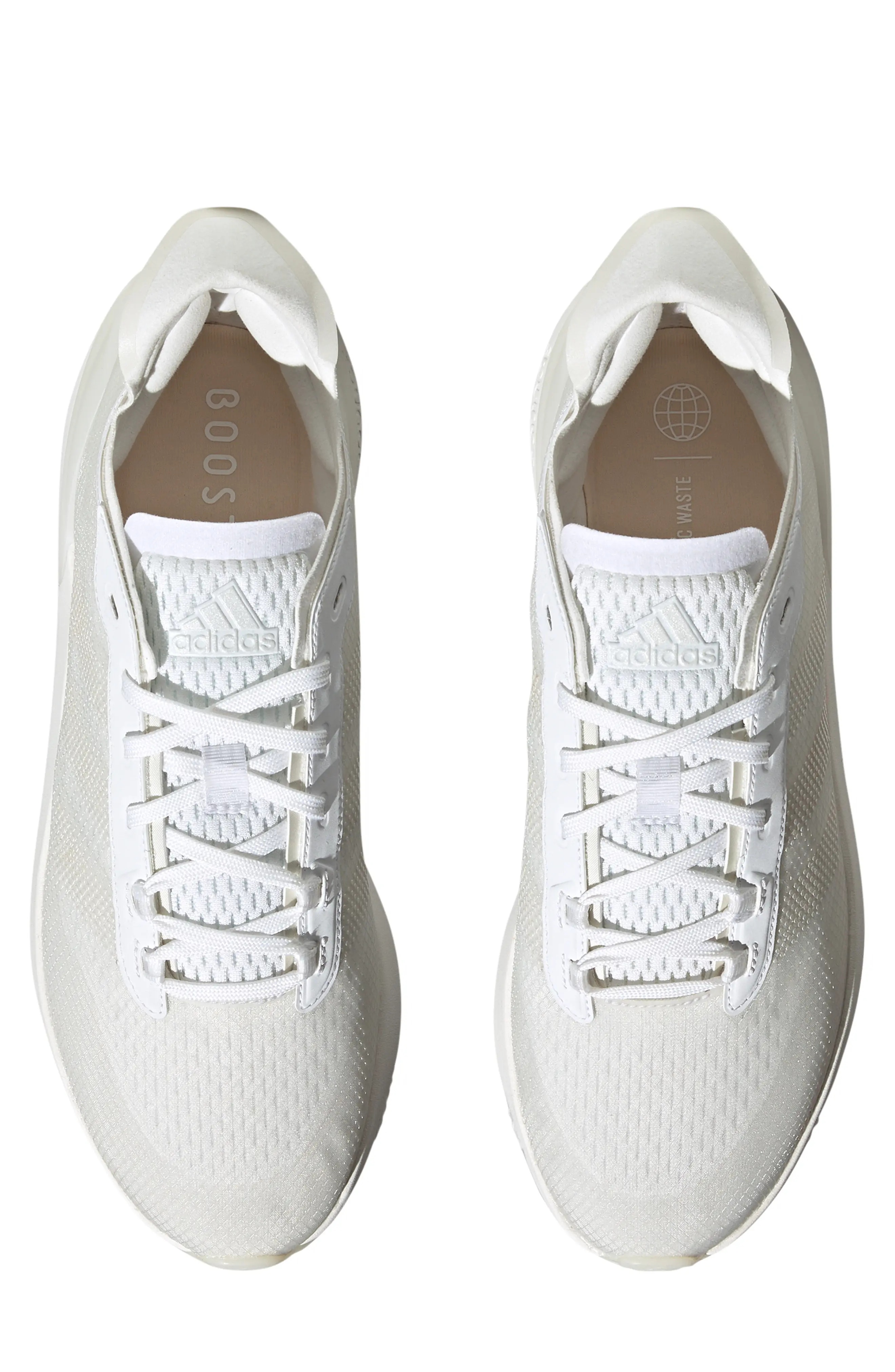 Avryn Sneaker in White/Metallic/Crystal - 4