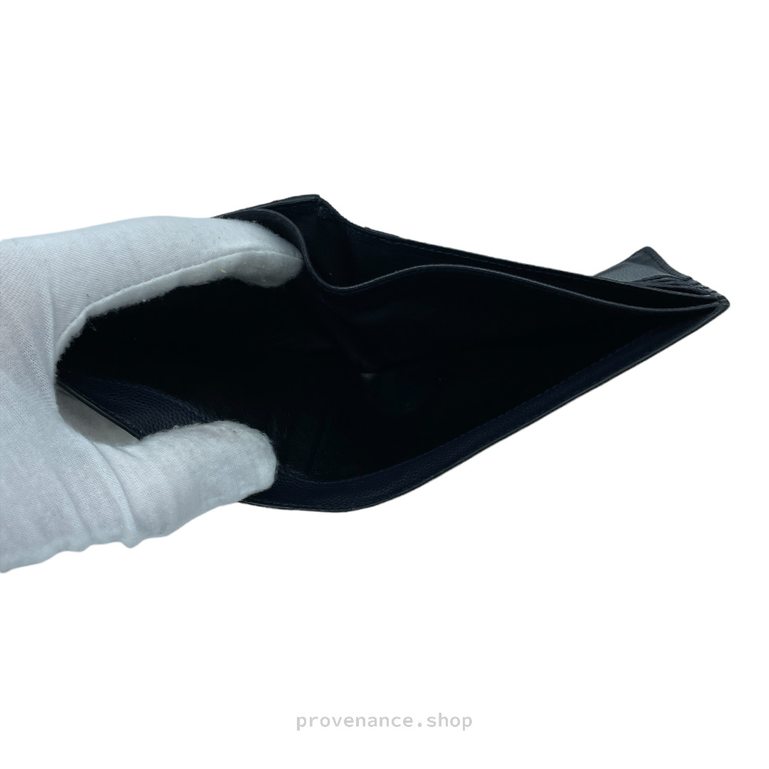 Saint Laurent Paris SLP Bifold Wallet - Navy - 9