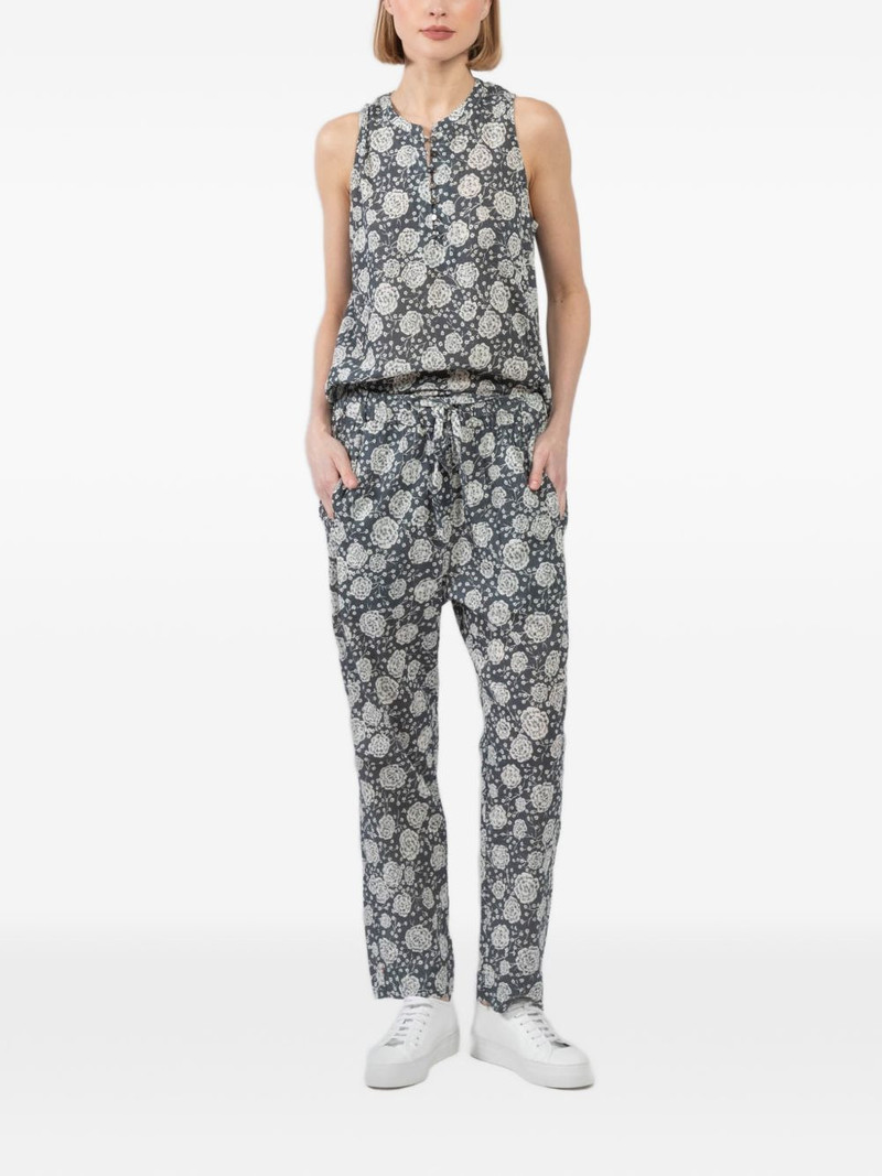 XÍRENA floral-print drawstring trousers outlook