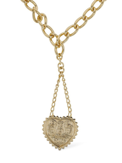 DSQUARED2 Open Your Heart double wrap necklace outlook