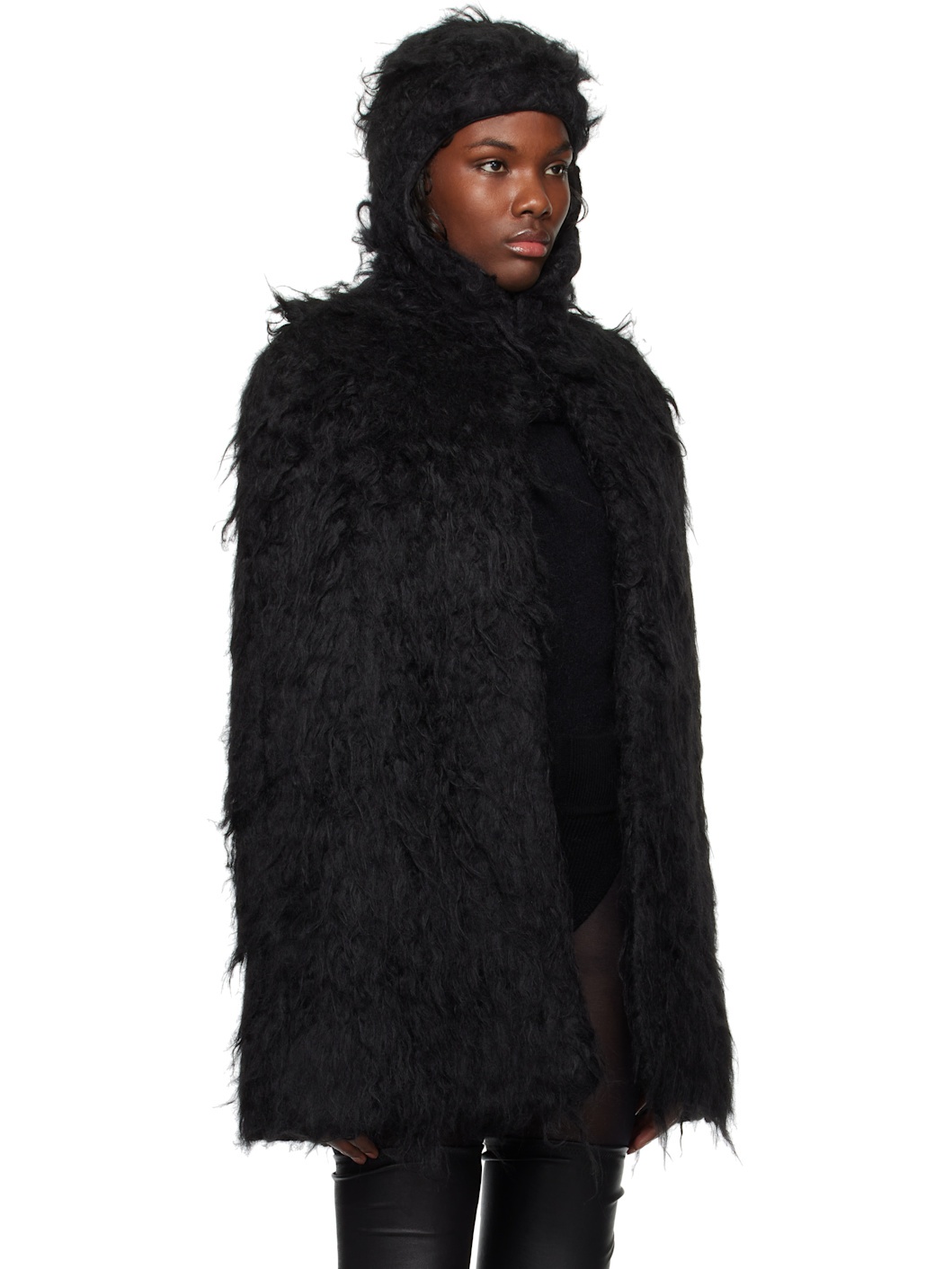 Black Porterville Cape Jacket - 2