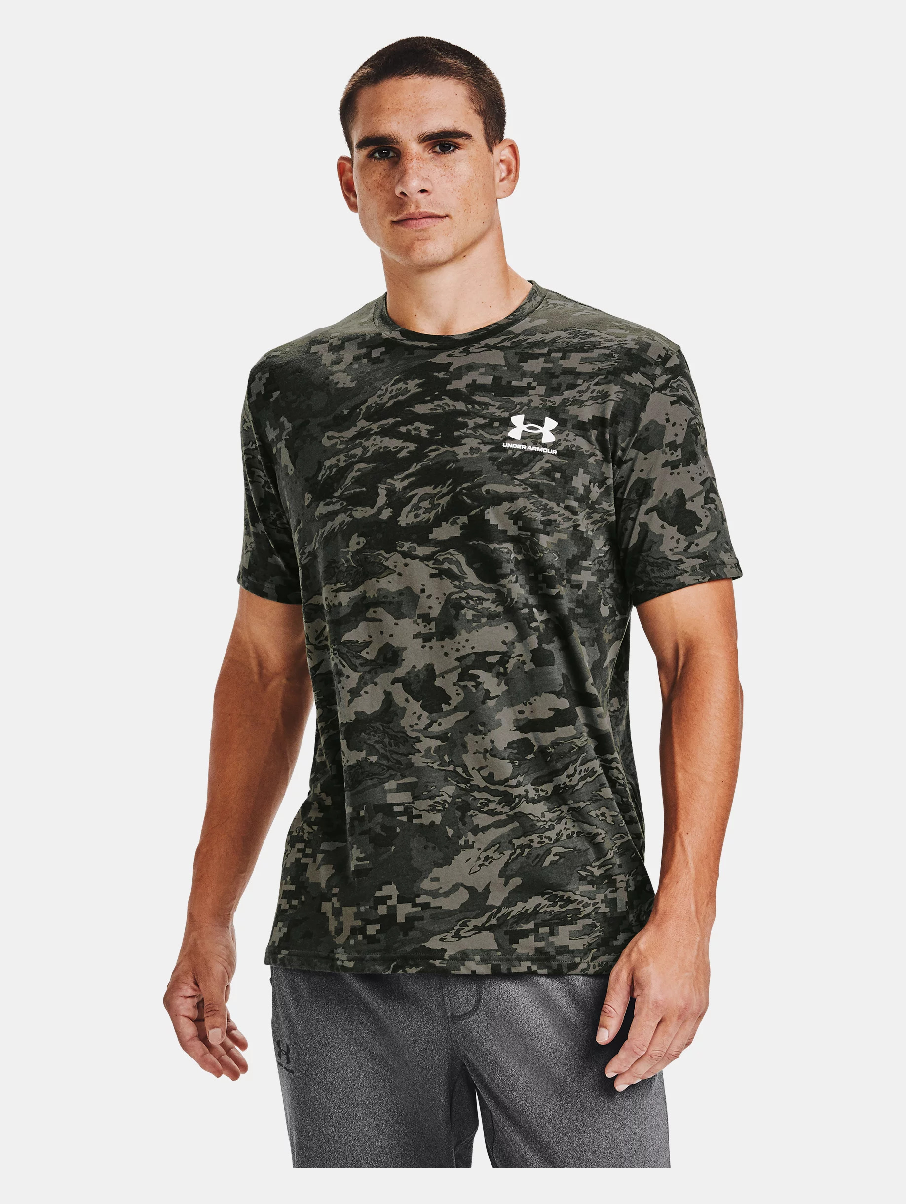 Men's UA ABC Camo Short Sleeve - 3