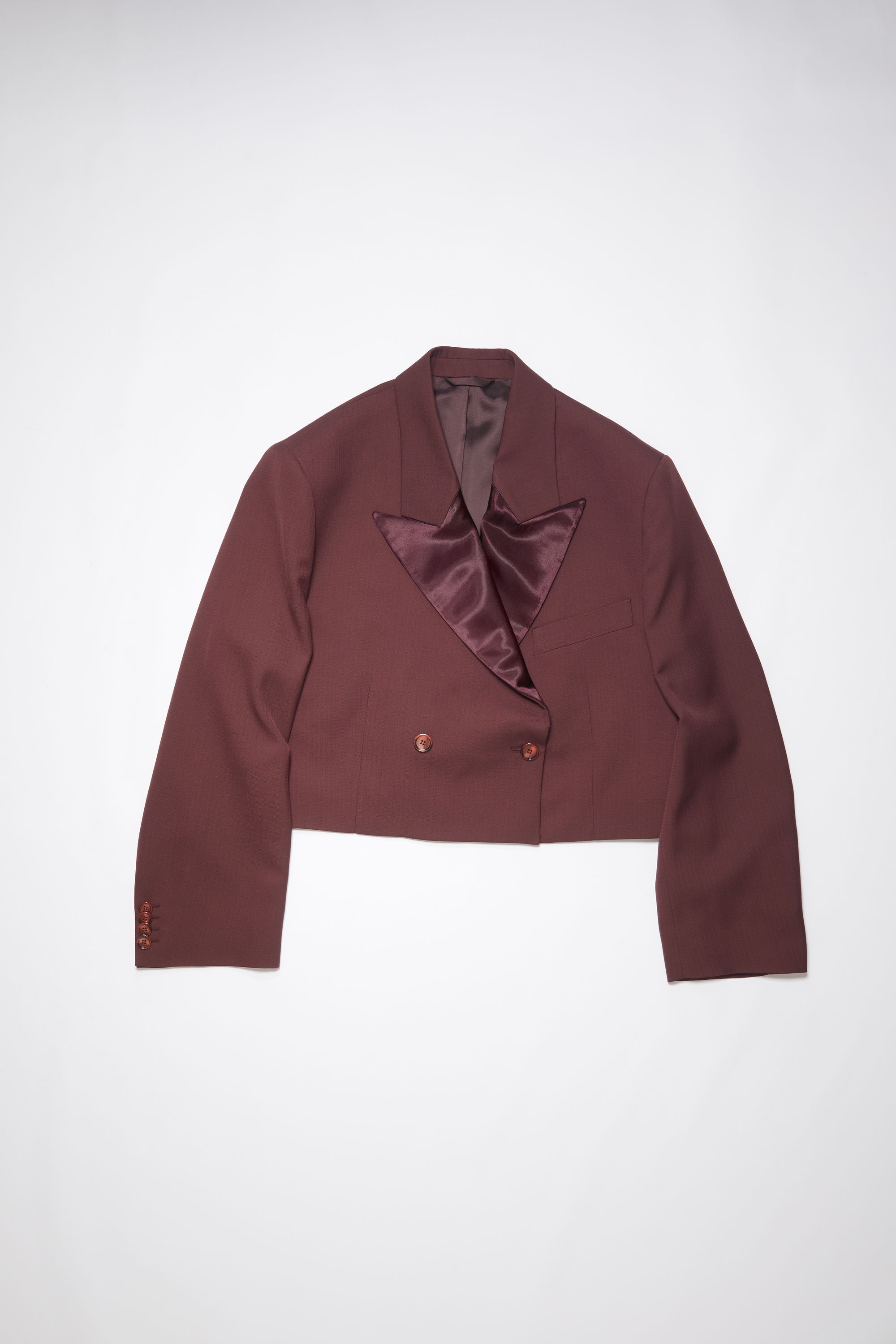 Double-breasted jacket - Aubergine purple - 7