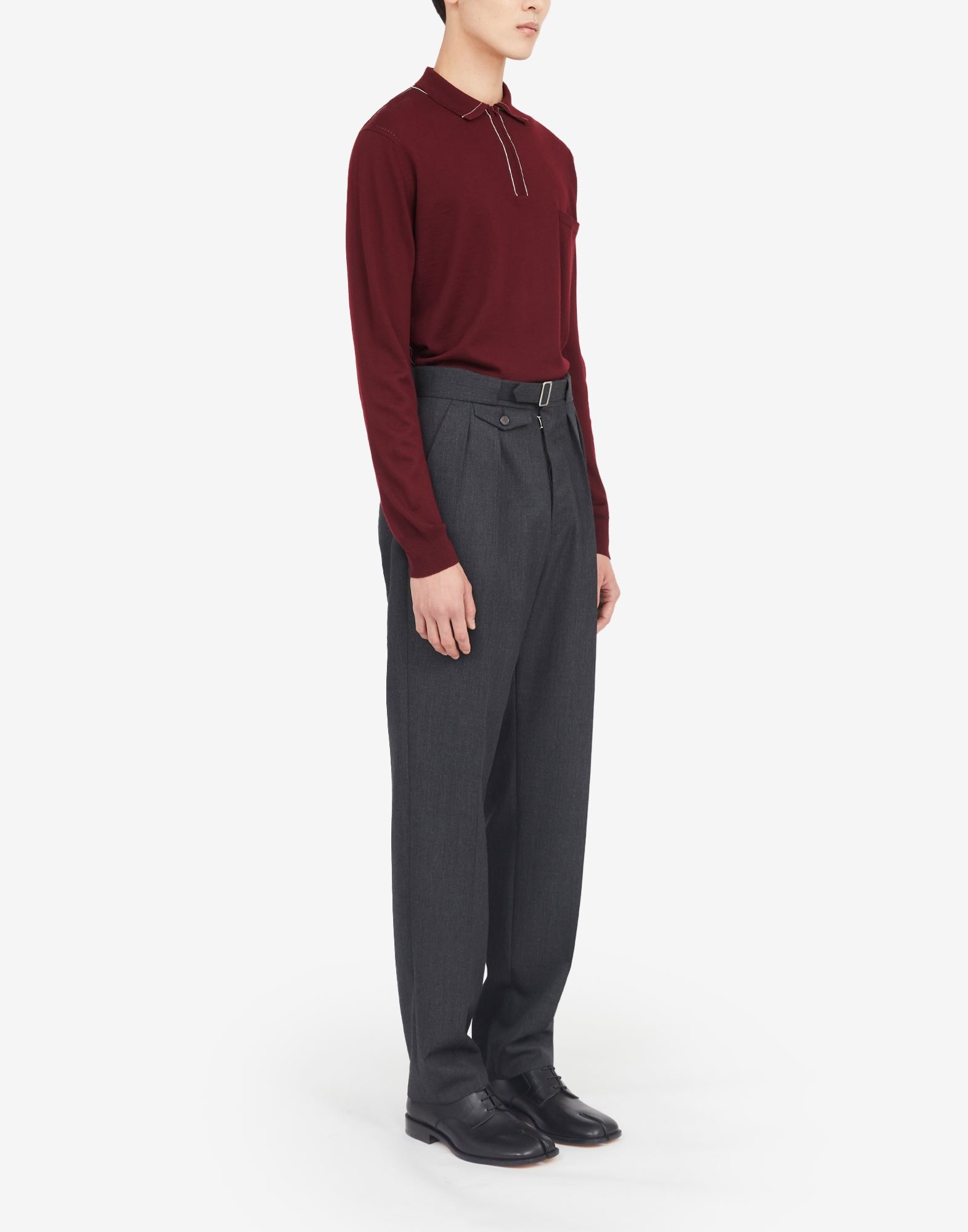 M button trousers - 3