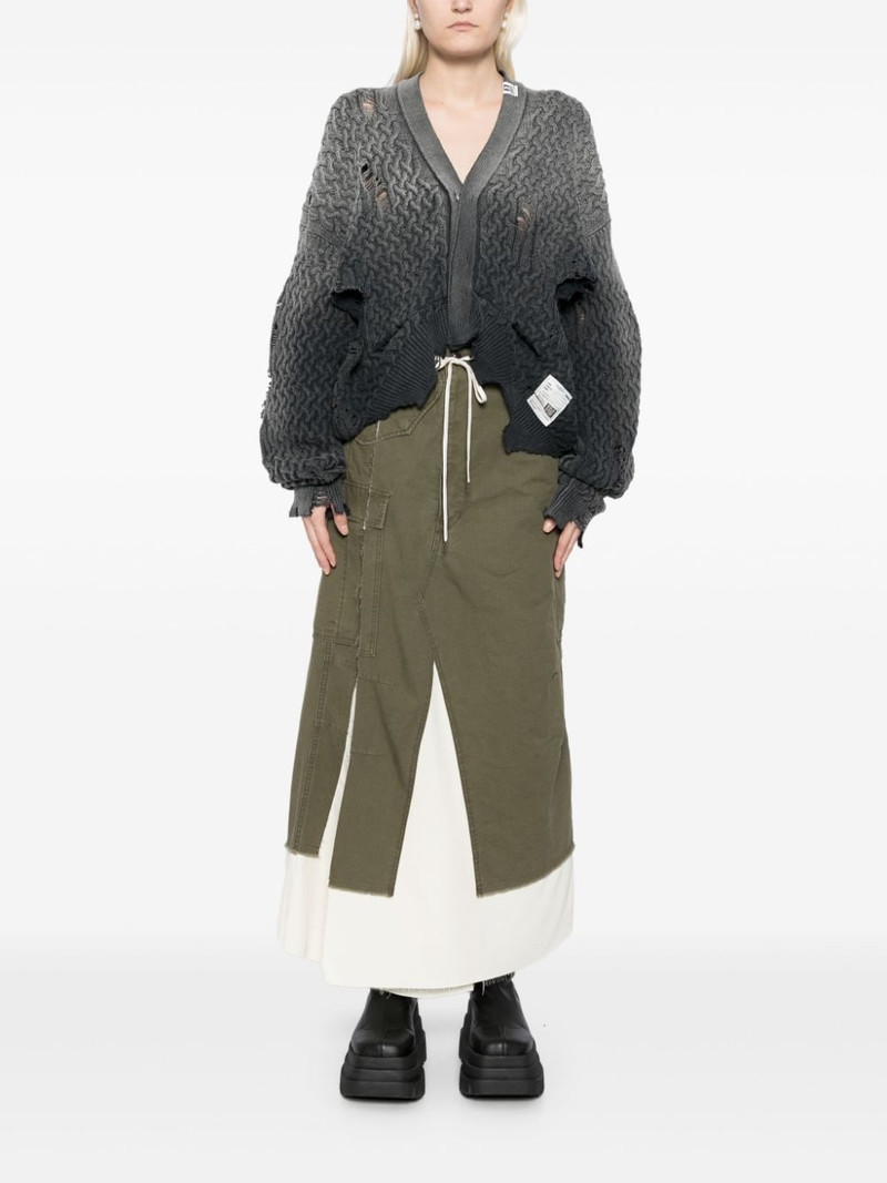 Maison MIHARAYASUHIRO cotton skirt outlook