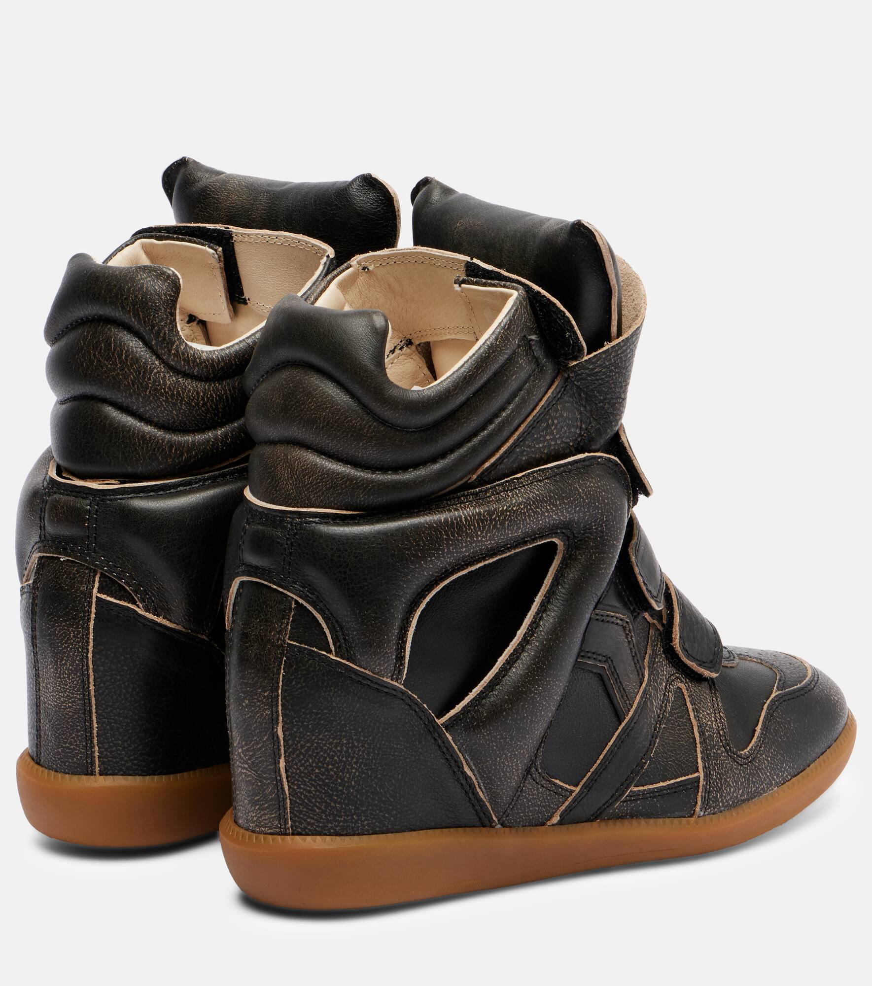 Bekett leather high-top sneakers - 2