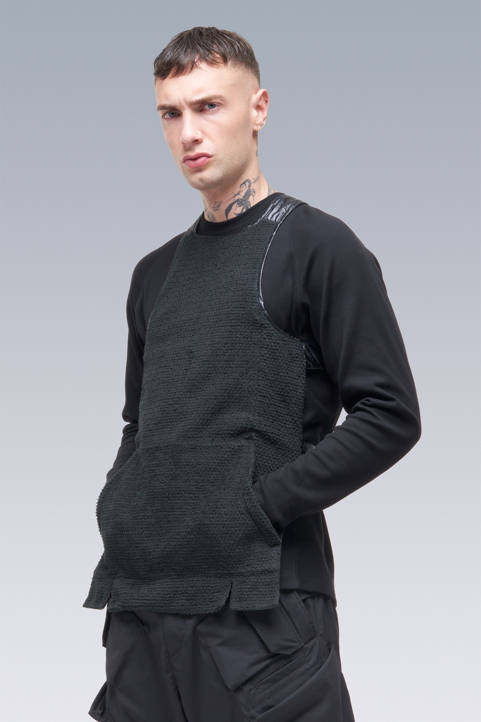 V5-PX HD Nylon Polartec® Alpha® Reversible Vest Black - 17