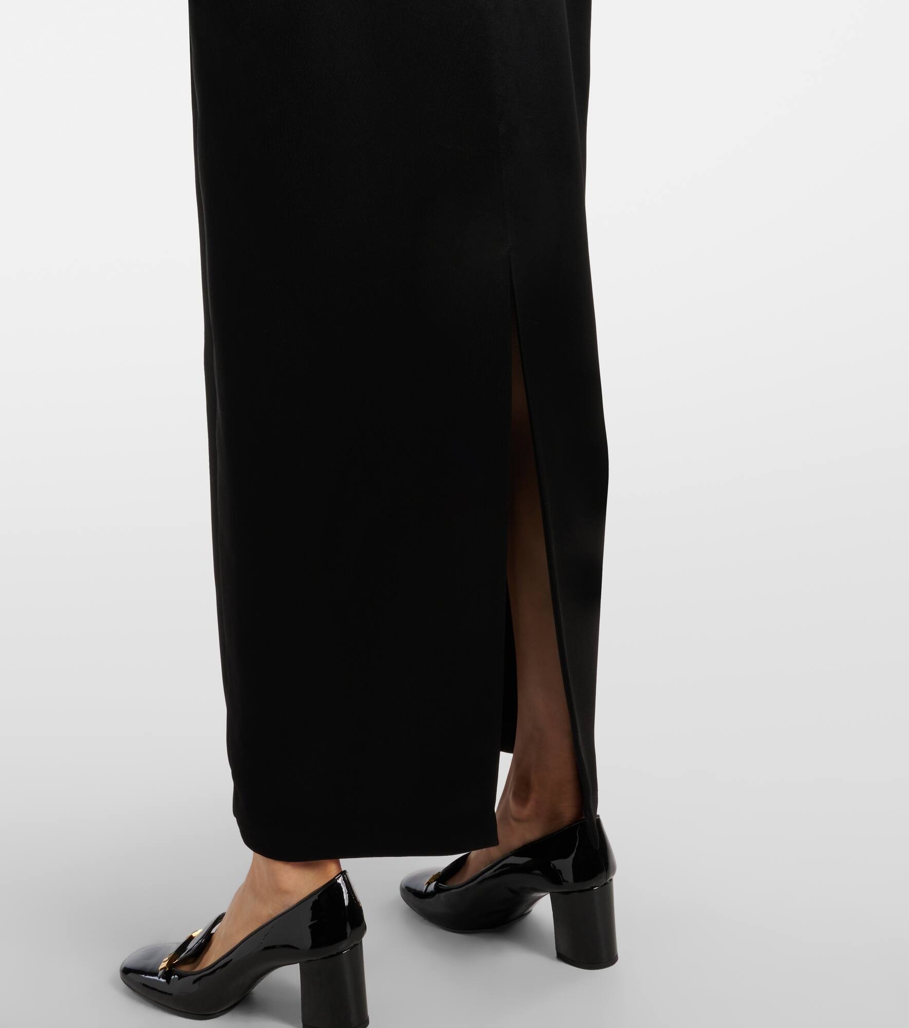 Webster satin maxi dress - 6