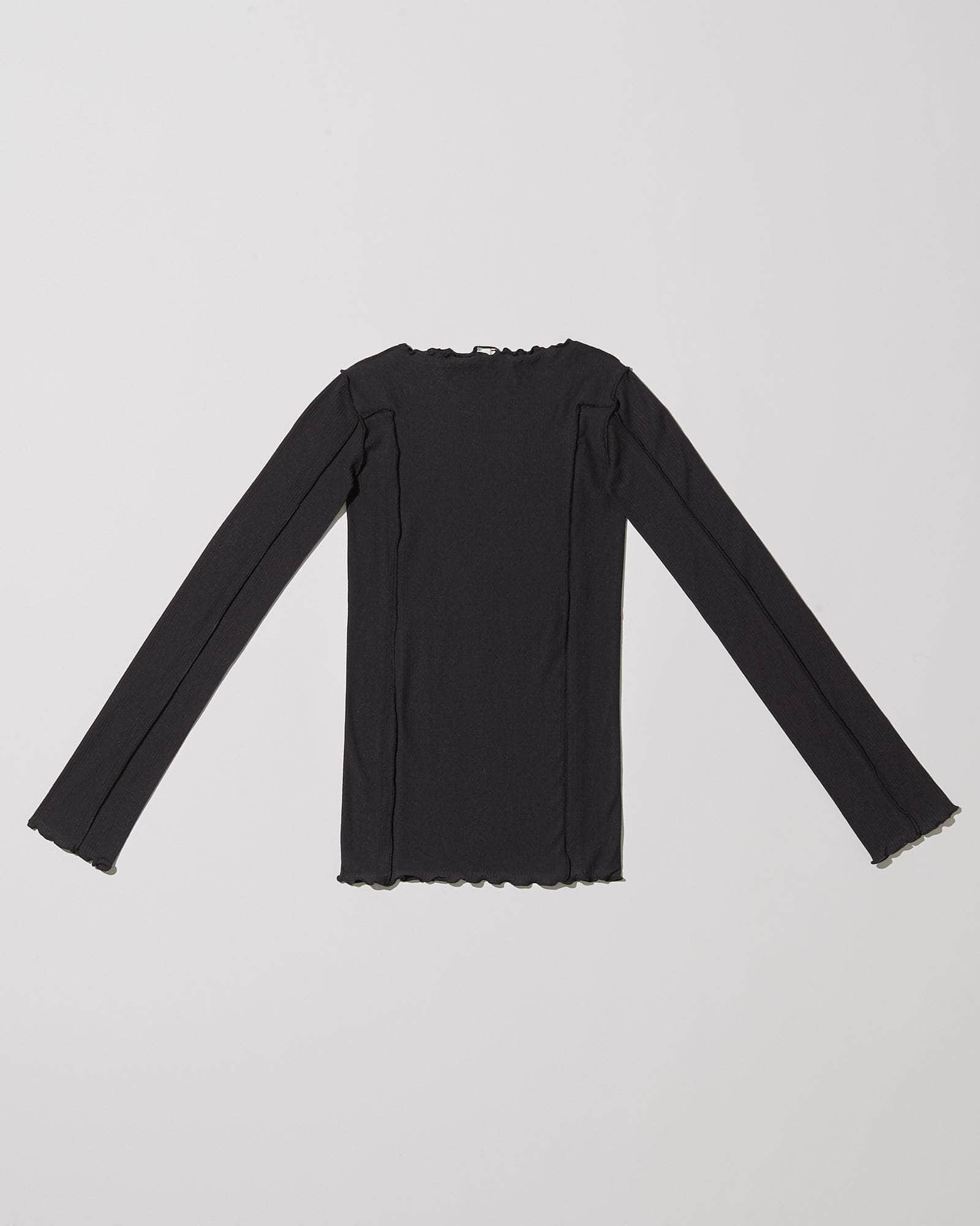 Omato Long Sleeve Tee - Fine Organic Cotton Rib - 5