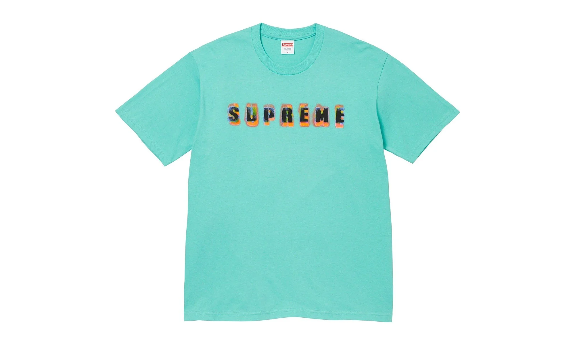 Stencil Tee "Teal" SU26584 - 1