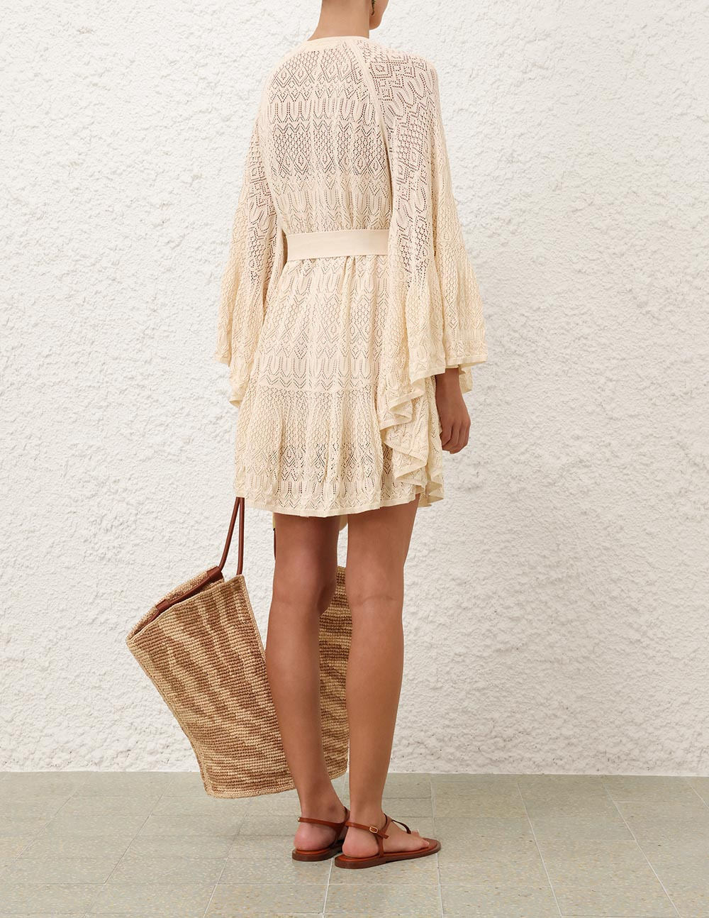 Coco Pointelle Lace Dress - 4