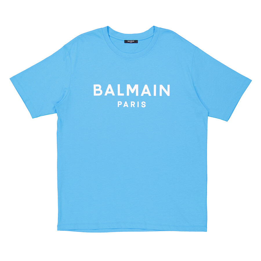 Balmain Straight-Cut Balmain Printed T-Shirt - 5