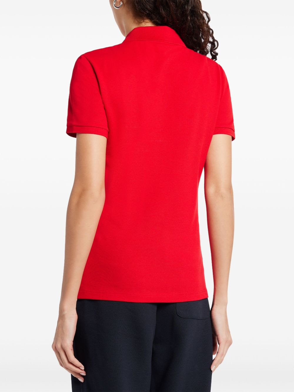 piqué-weave polo shirt - 4