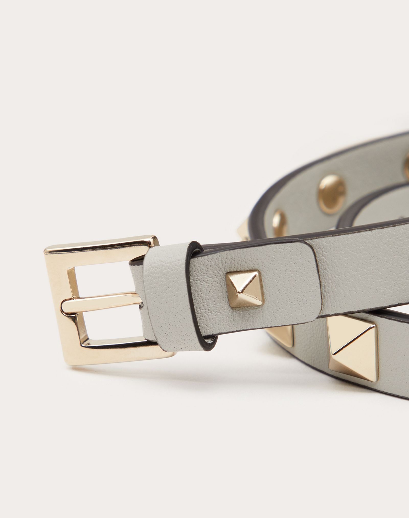 ROCKSTUD CALFSKIN DOUBLE-STRAP BRACELET - 4