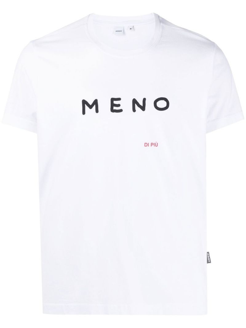 logo-print T-shirt - 1