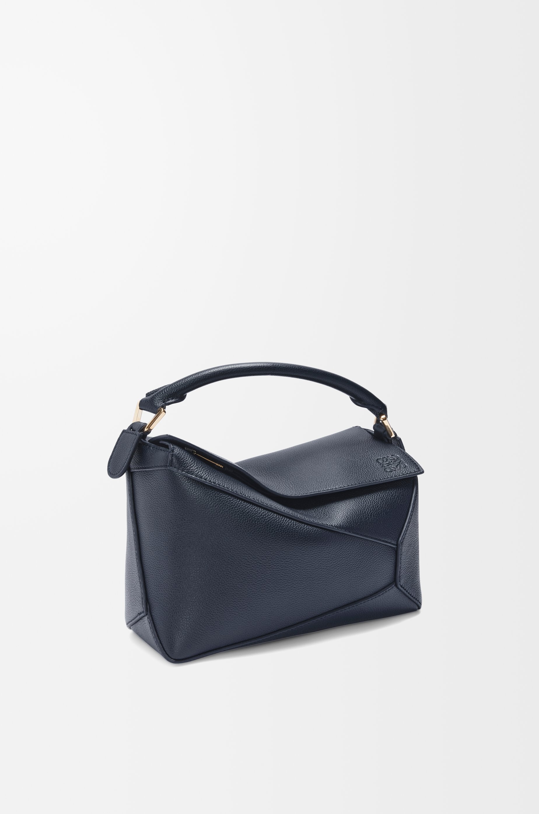 Small Puzzle bag in soft grained calfskin - 4