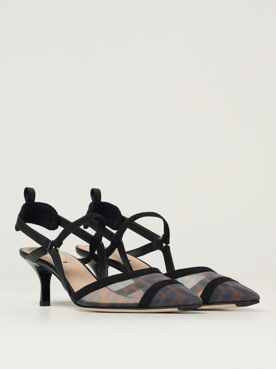 High heel shoes woman Fendi - 2