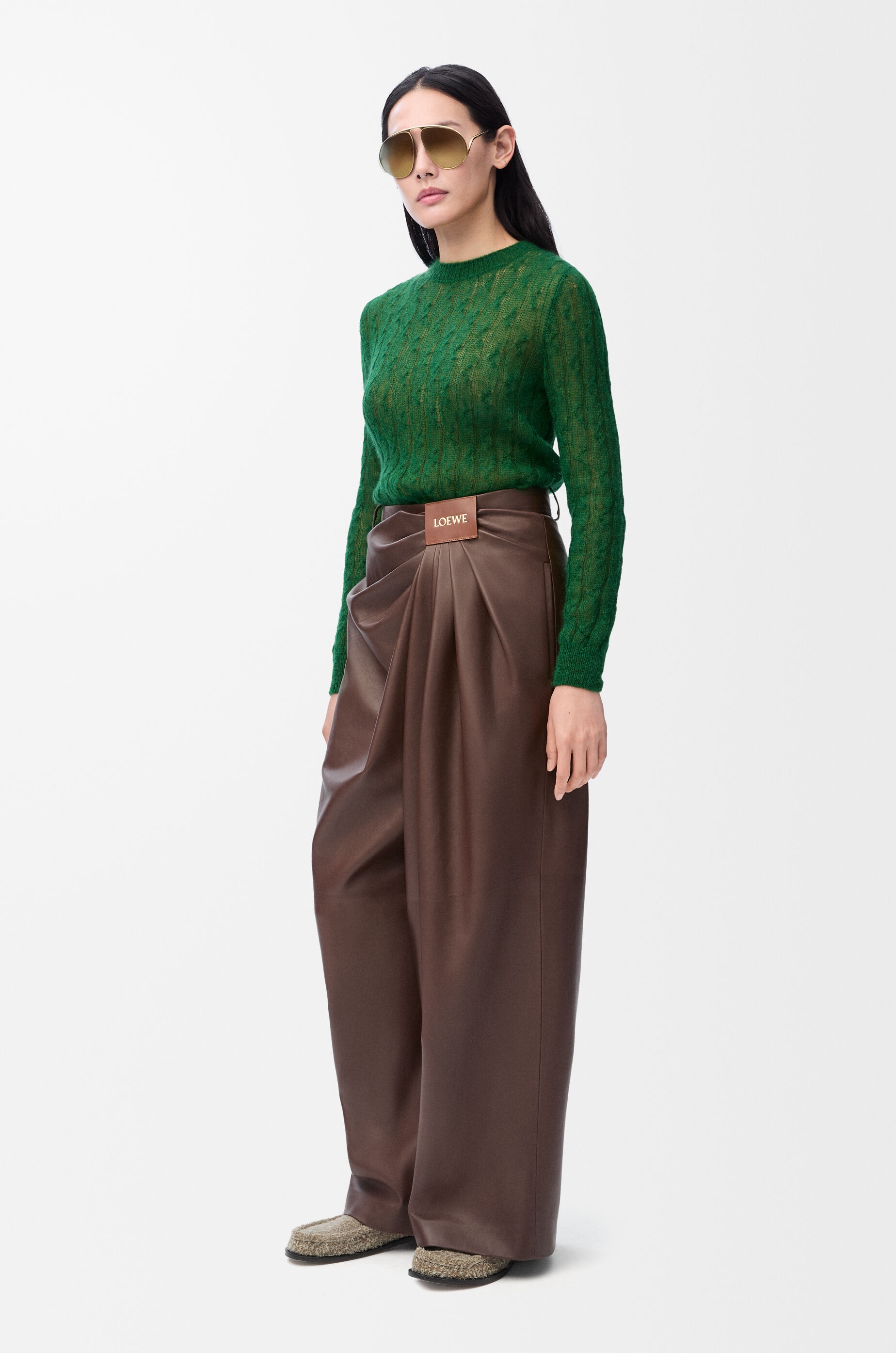 Sweater in mohair and wool blend - 2