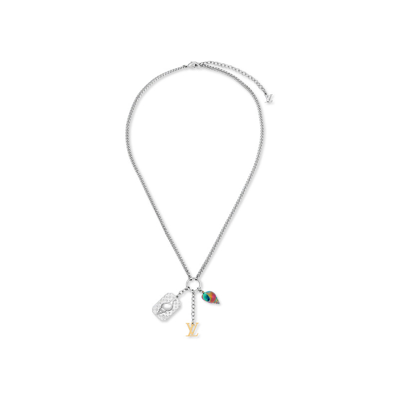 LV Shell Pendant 3