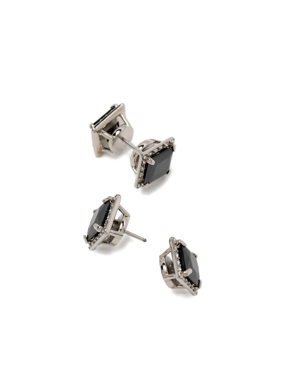 square stones earrings - 3