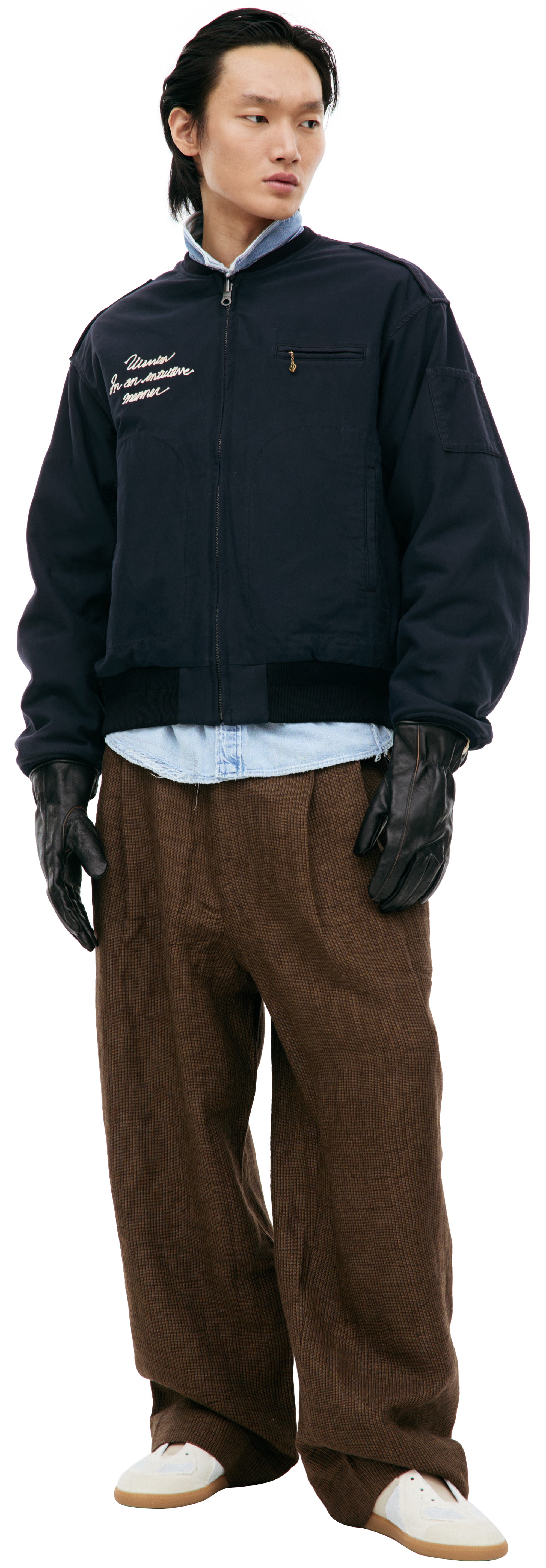 visvim Gunner Jacket Acala Navy | REVERSIBLE visvim Gunner Jacket Acala Navy | REVERSIBLE