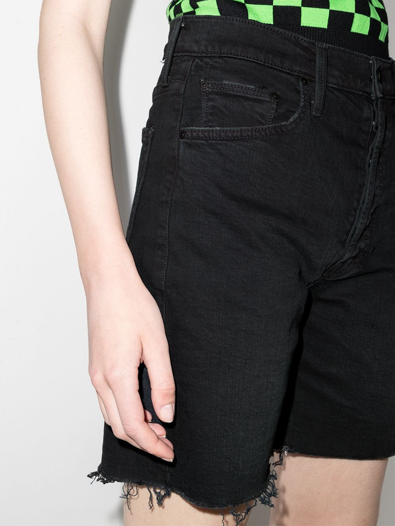 frayed edge shorts 4