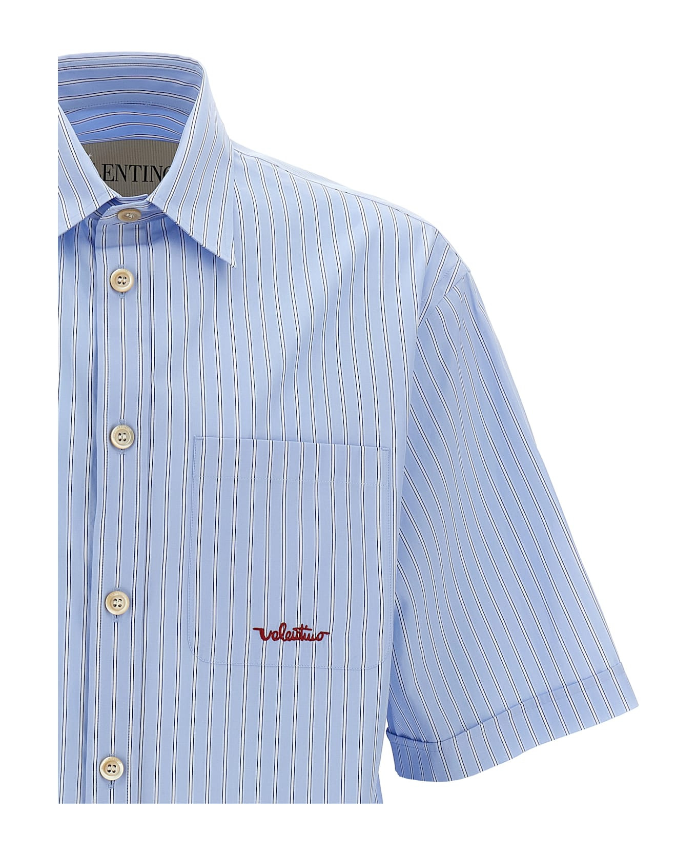 Valentino Garavani 'vlogo' Embroidery Shirt - 3