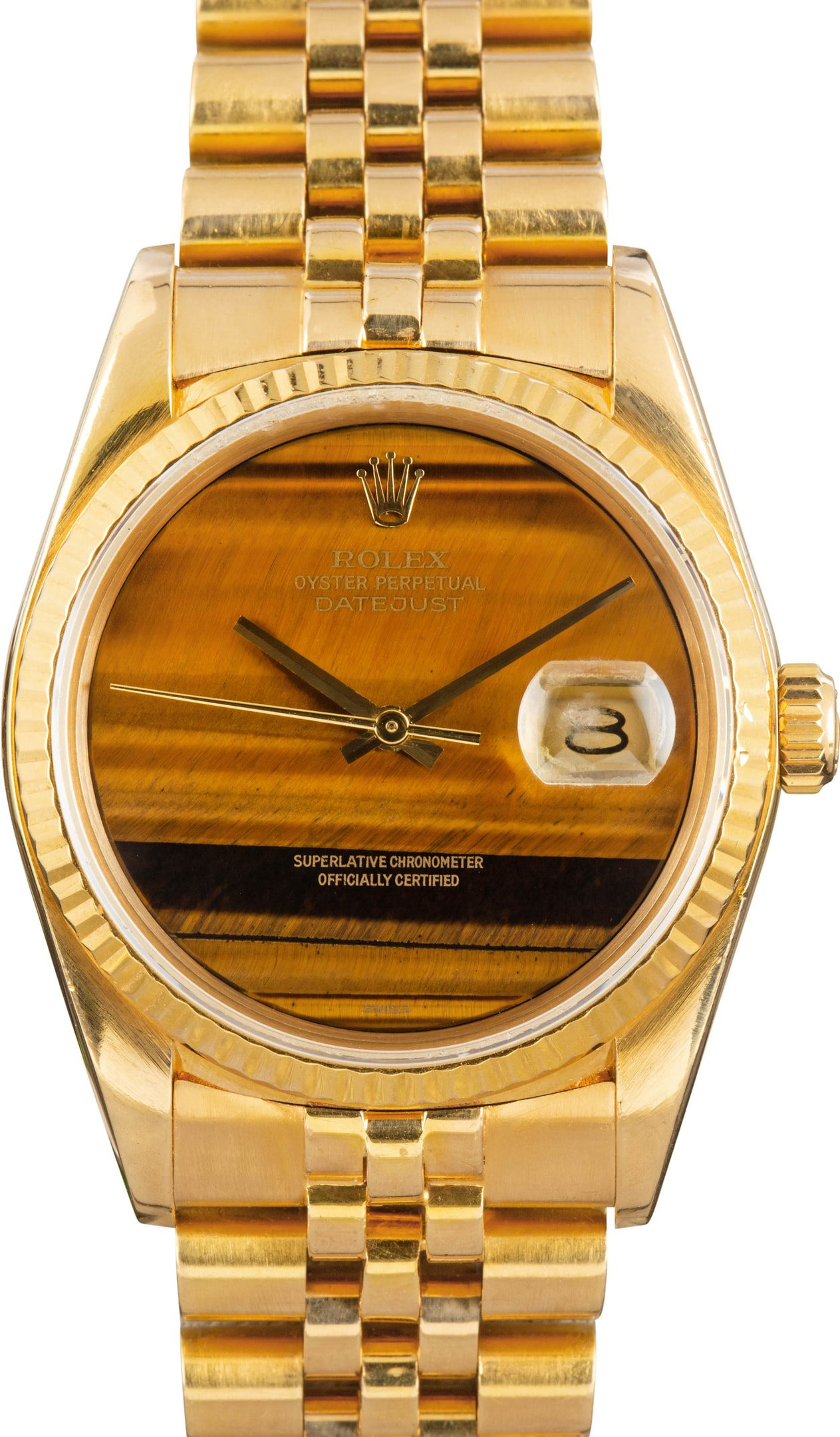 Rolex Datejust 36 Ref 16018 Tiger's Eye Dial - 1