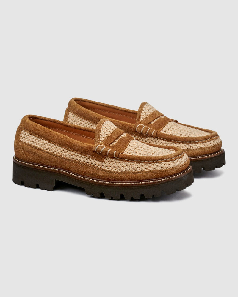 G.H. BASS X CORRIDOR LARSON RAFFIA LOAFER 1