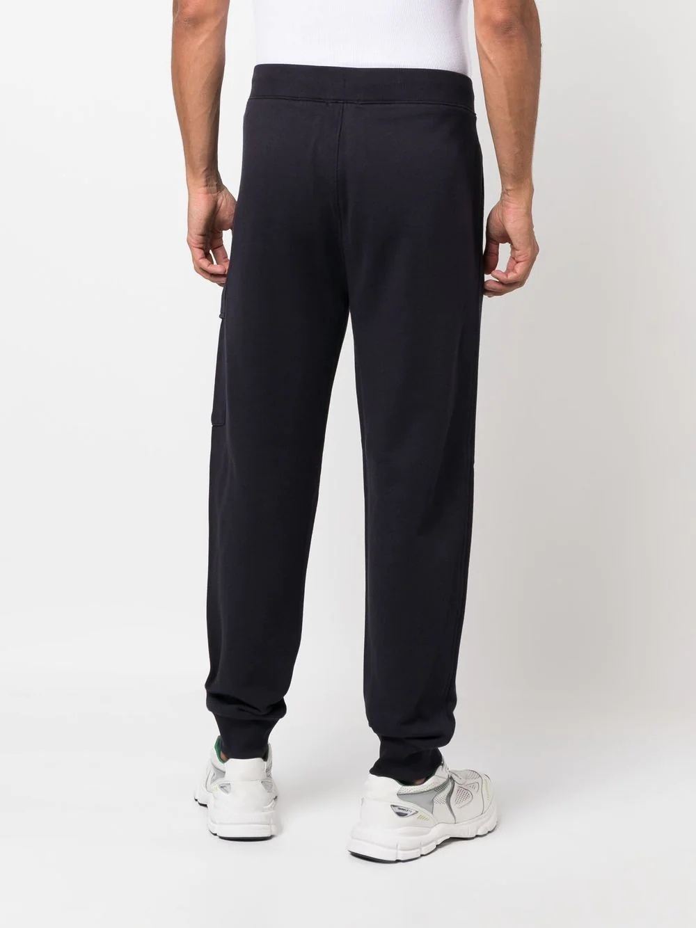 Lens-detail cargo sweatpants - 4