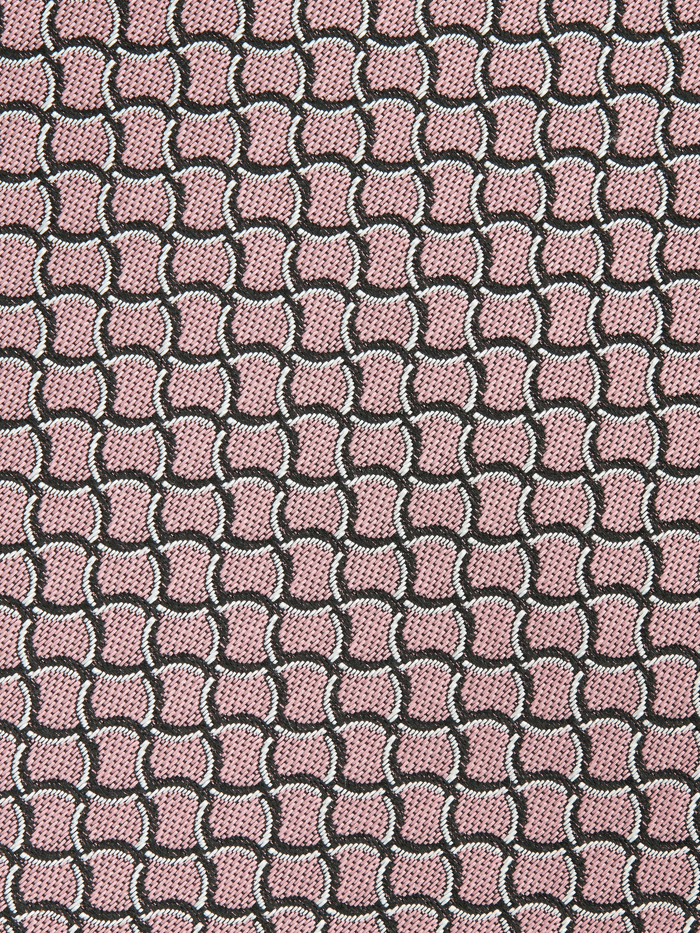 LIGHT PINK SILK TIE - 2