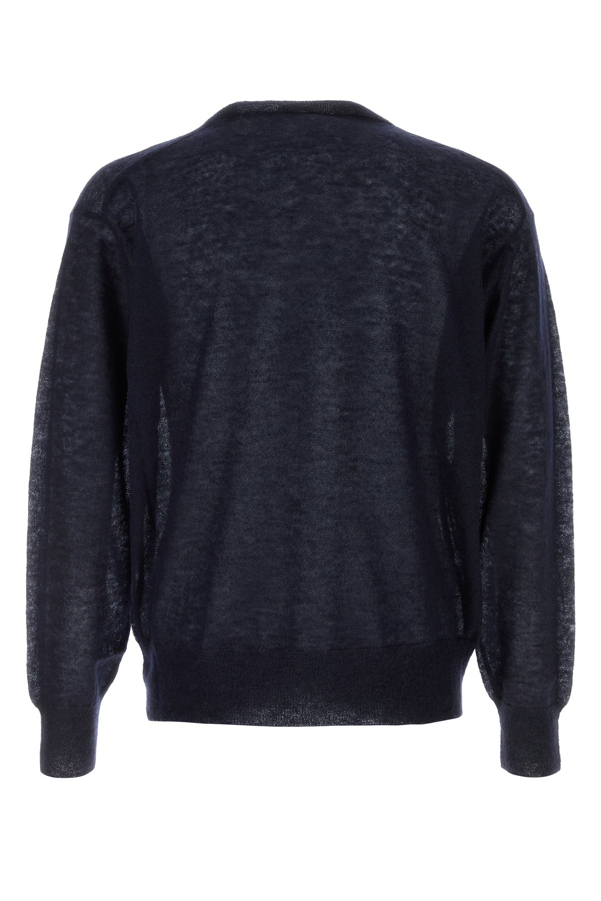 Navy blue mohair blend sweater - 2