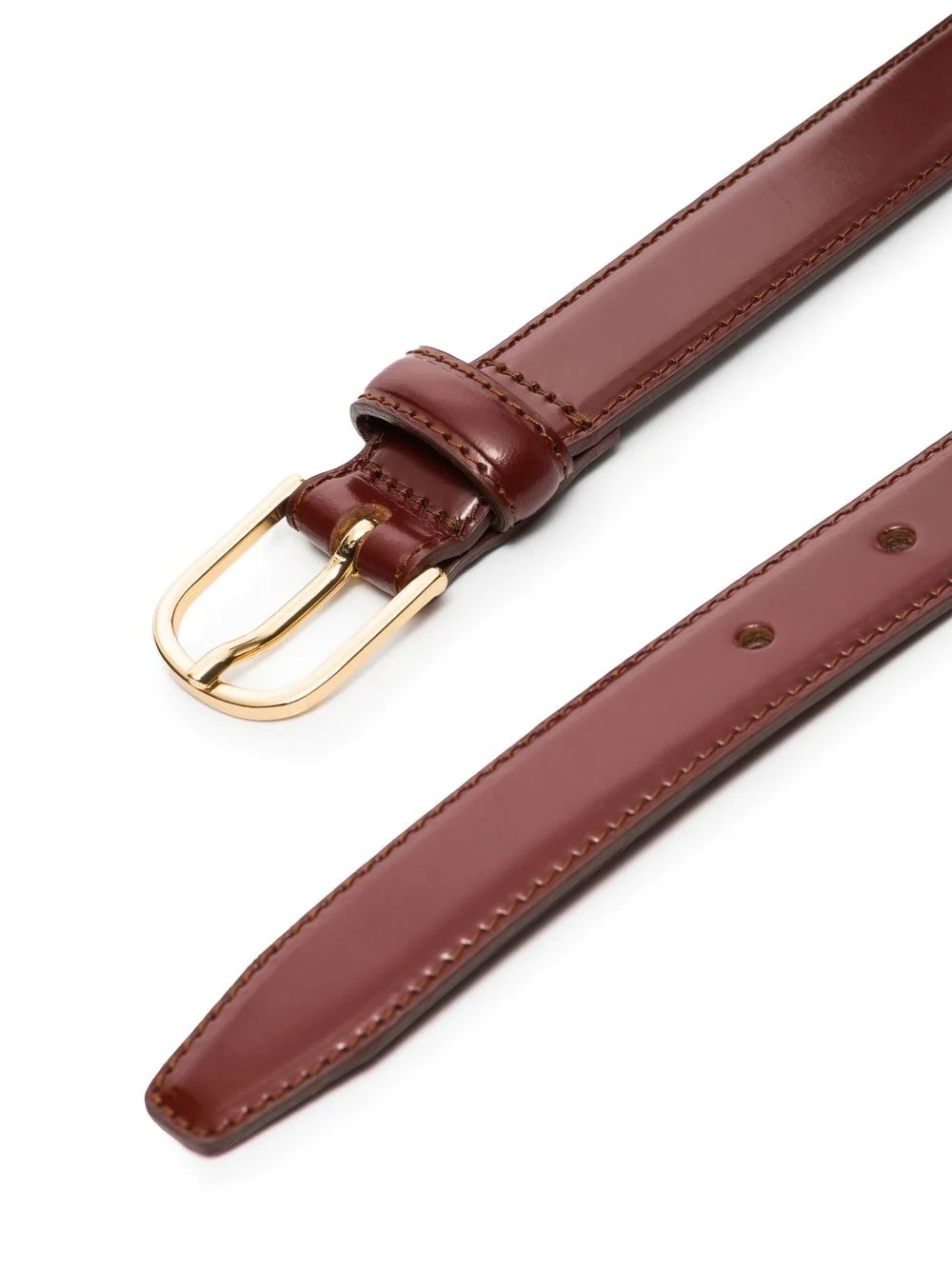 buckle-fastening classic belt - 2