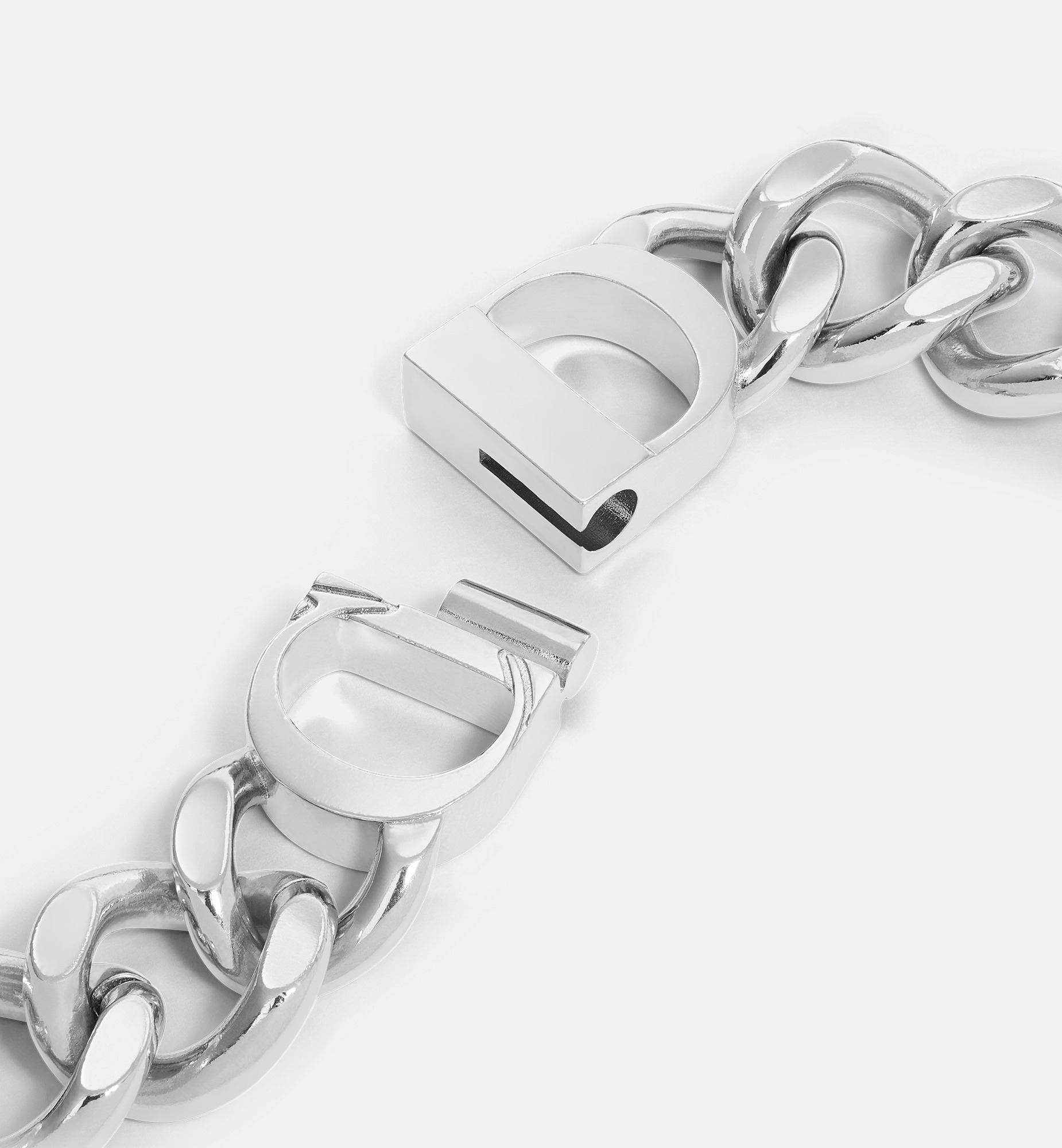 CD Icon Chain Link Necklace - 4