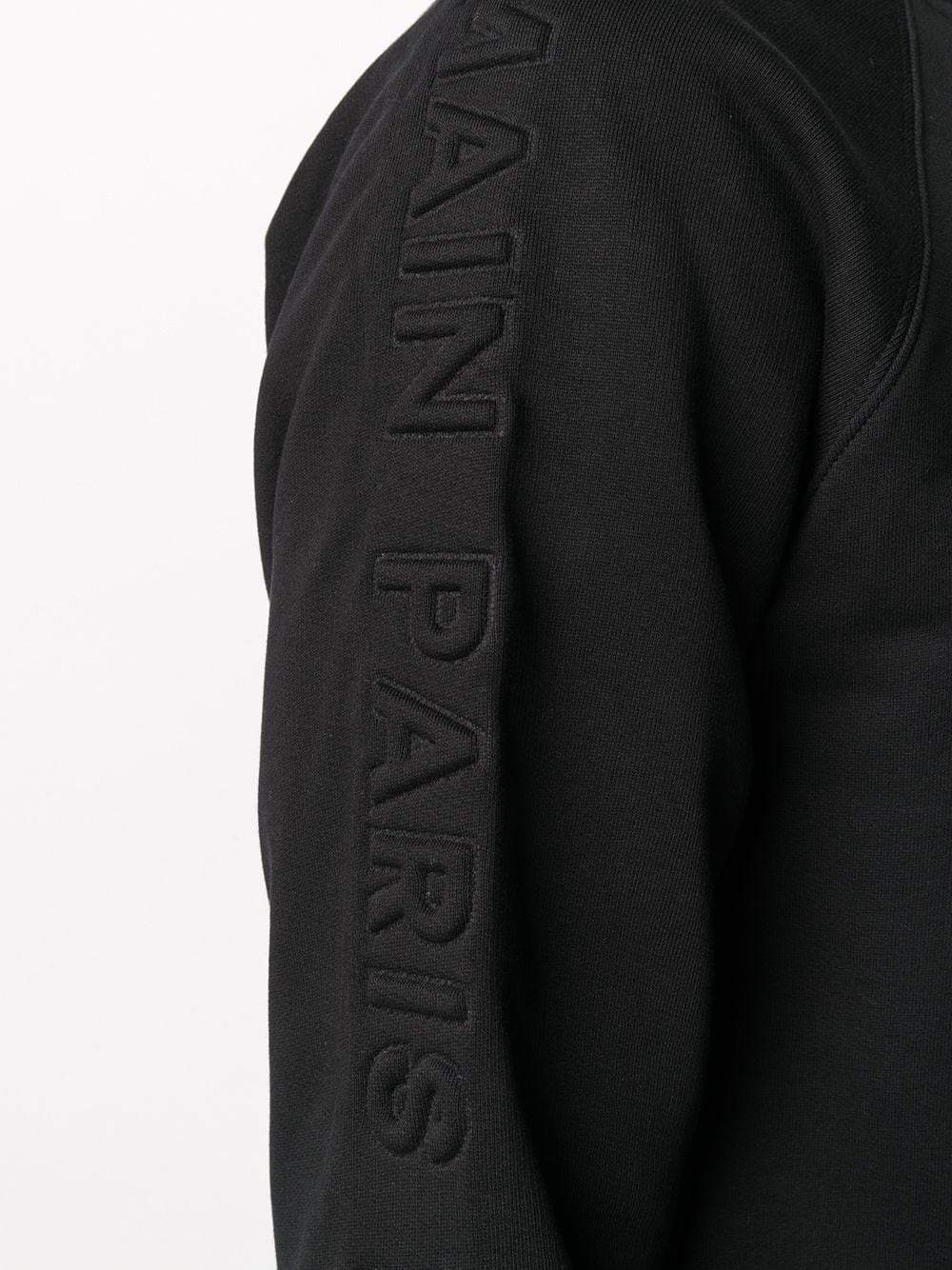 logo-detail crew-neck sweatshirt - 5